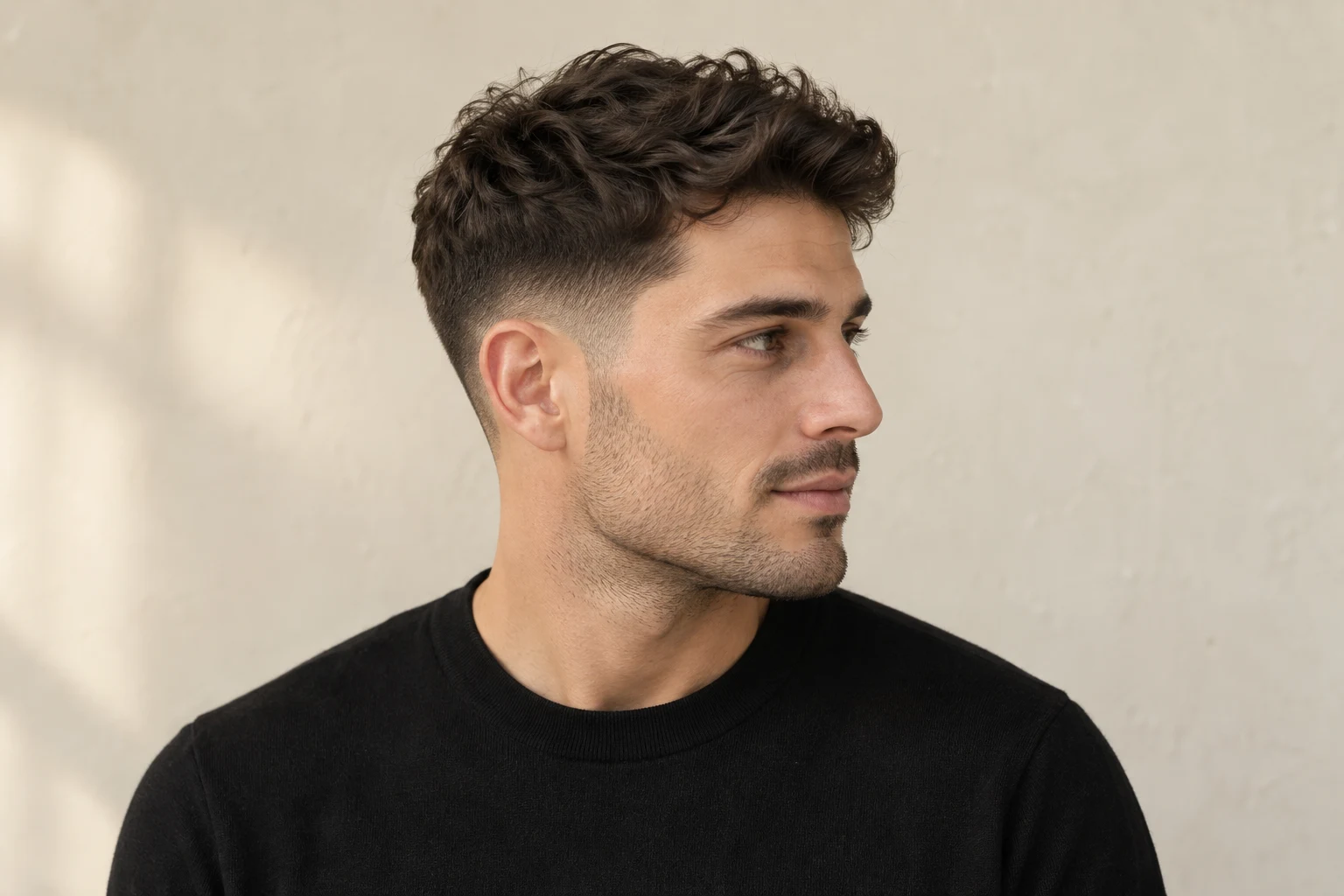 Exemple fictif de coupe texturée, pas une réalisation du maître